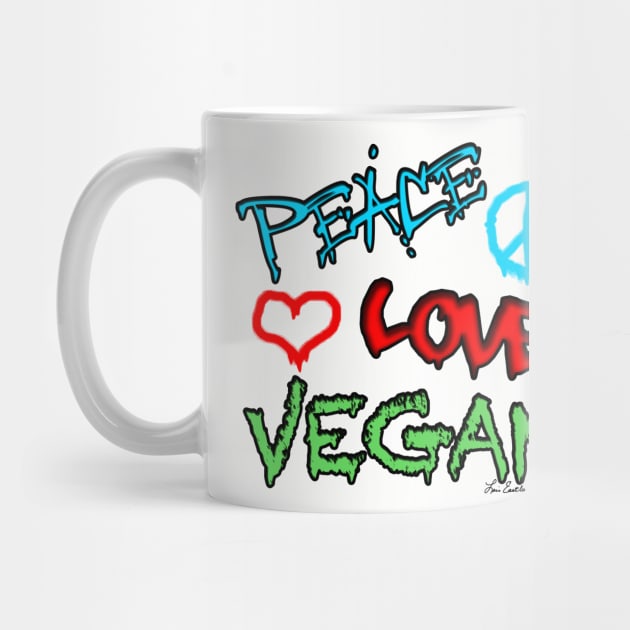Peace Love Vegan by loeye